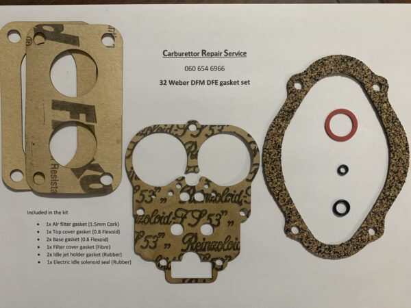 32 Weber DFM DFE Gasket Kit