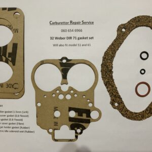 32 Weber DIR 71 Gasket Kit
