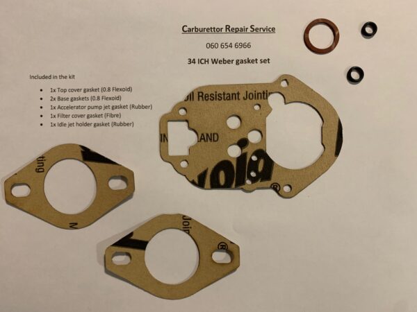 34 Weber ICH Gasket Kit