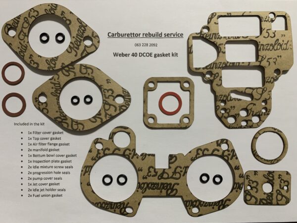 40 Weber DCOE Gasket Kit