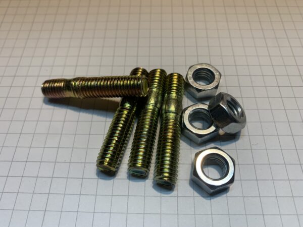 M8x40 Studs and Nuts Set