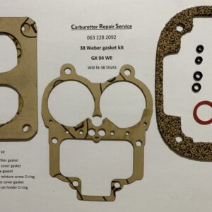 38 Weber DGAS gasket kit (GK04WE)