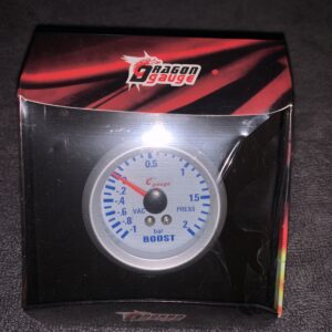 Boost /  Vacuum gauge 12v 52mm (Silver)