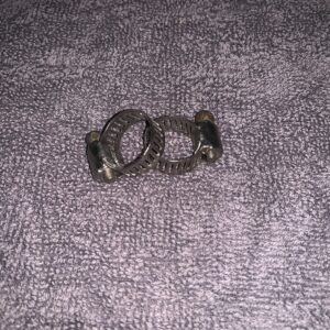 8mm Hose clamps - (2 pack)