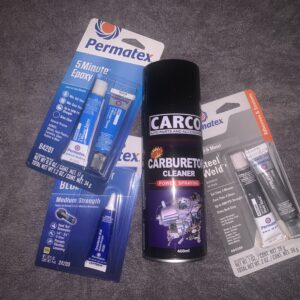 Carburettor Cleaner, Lubricants and Sealants